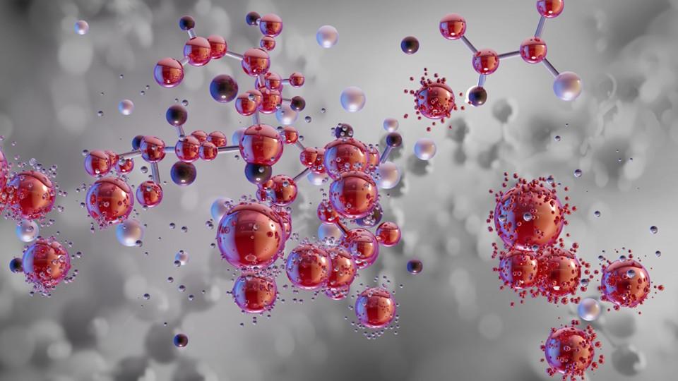 Representation of a complex molecule