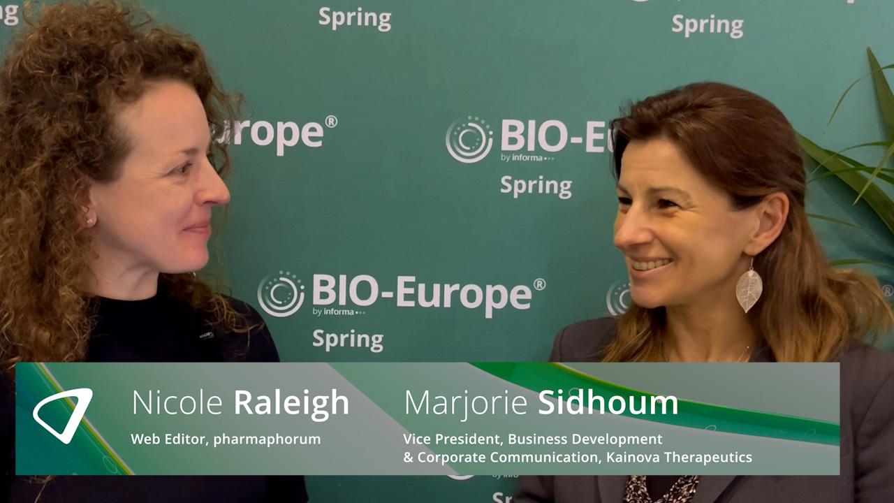 Interview with Marjorie Sidhoum at BIO Europe 2026
