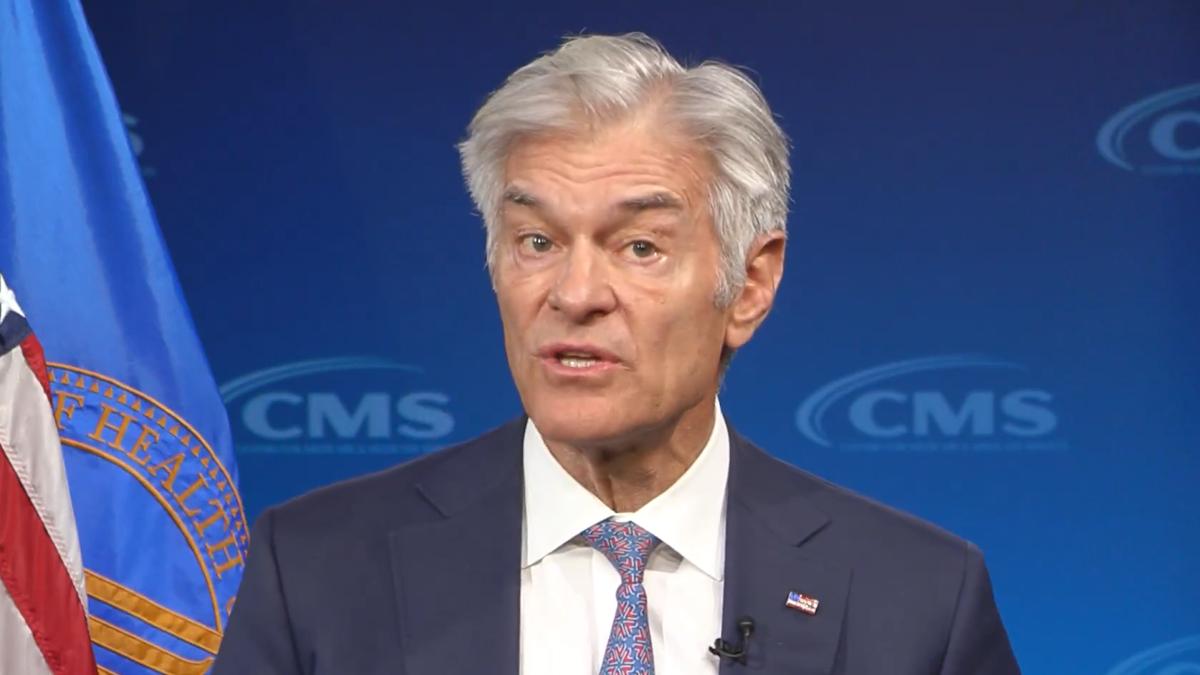 CMS Administrator Mehmet Oz