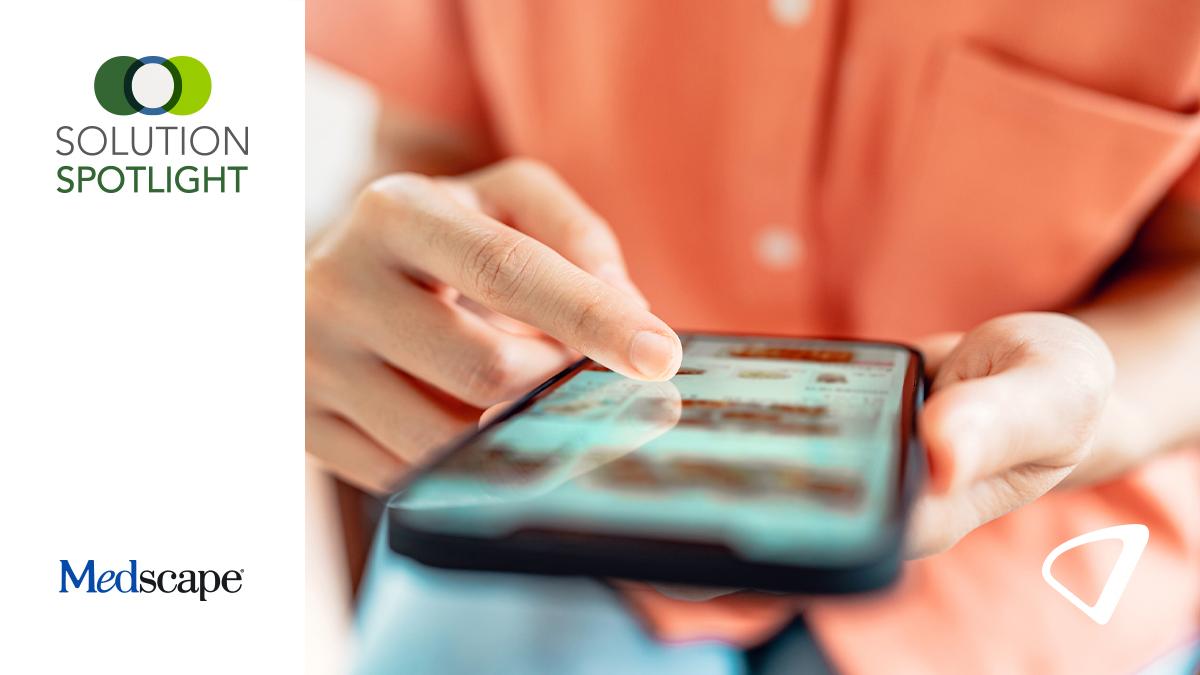 user scolling on smart phone 