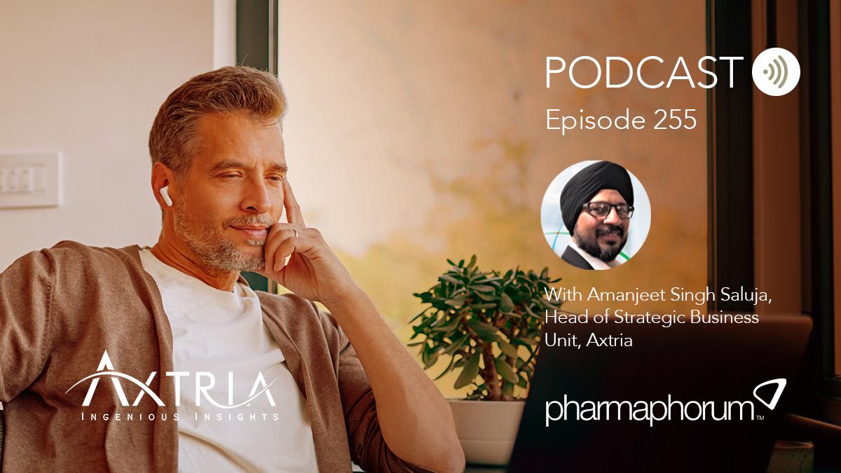 Man listening to audio