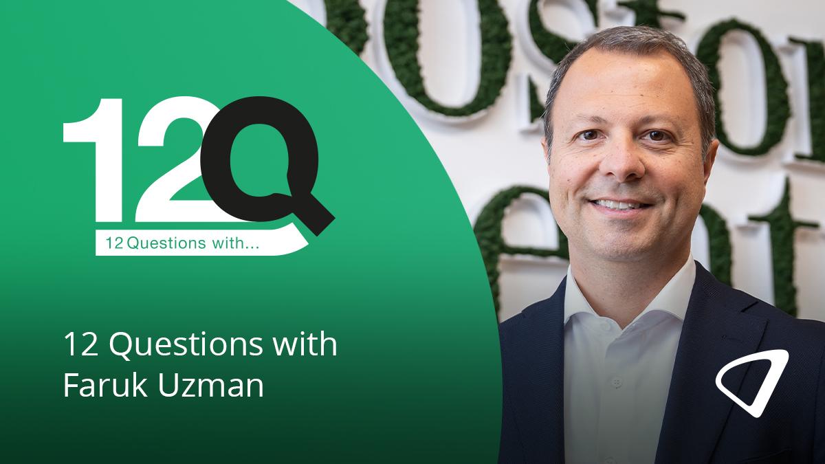 12 Questions with Faruk Uzman