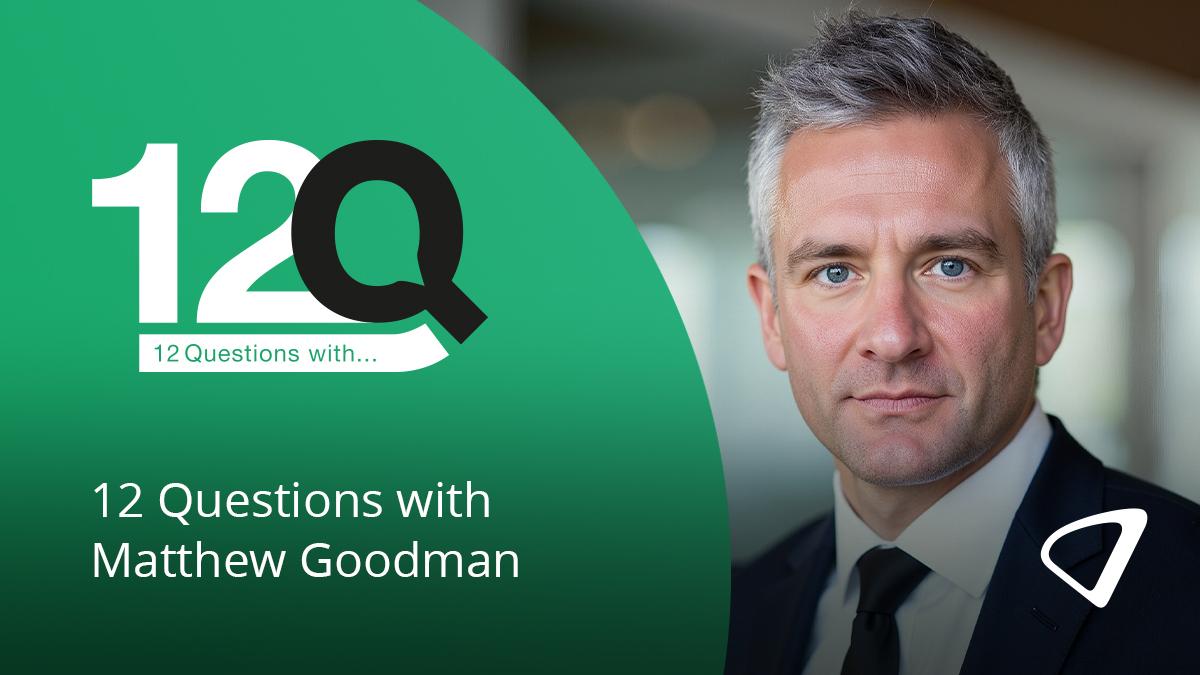 12 questions with Matthew Goodman