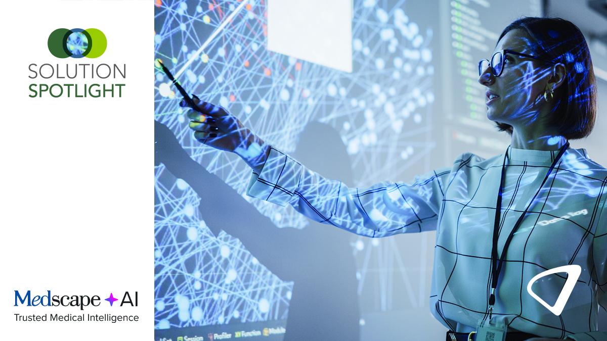 lady pointing at a number of data points