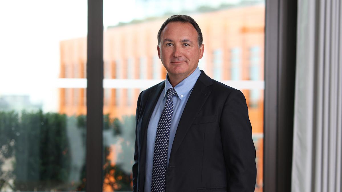 GSK chief executive Luke Miels