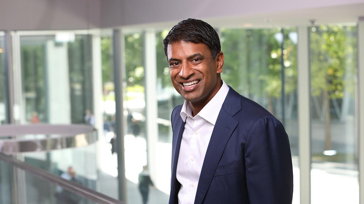 Chief executive Vas Narasimhan 