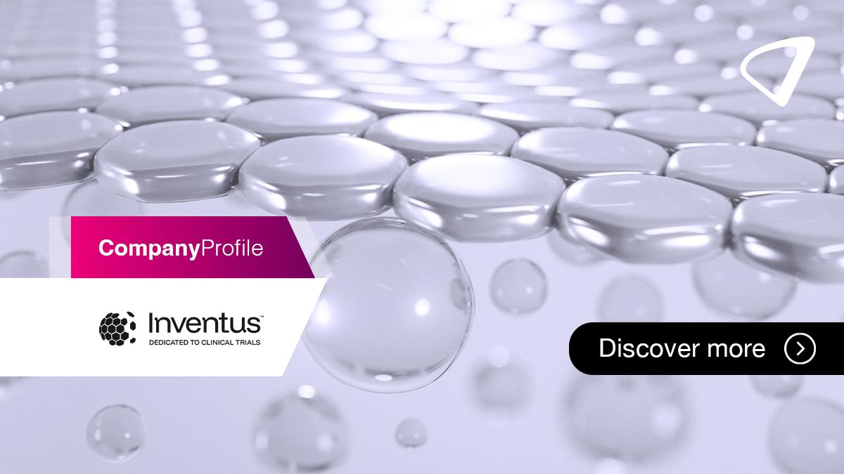Company Profile Inventus with abstract background