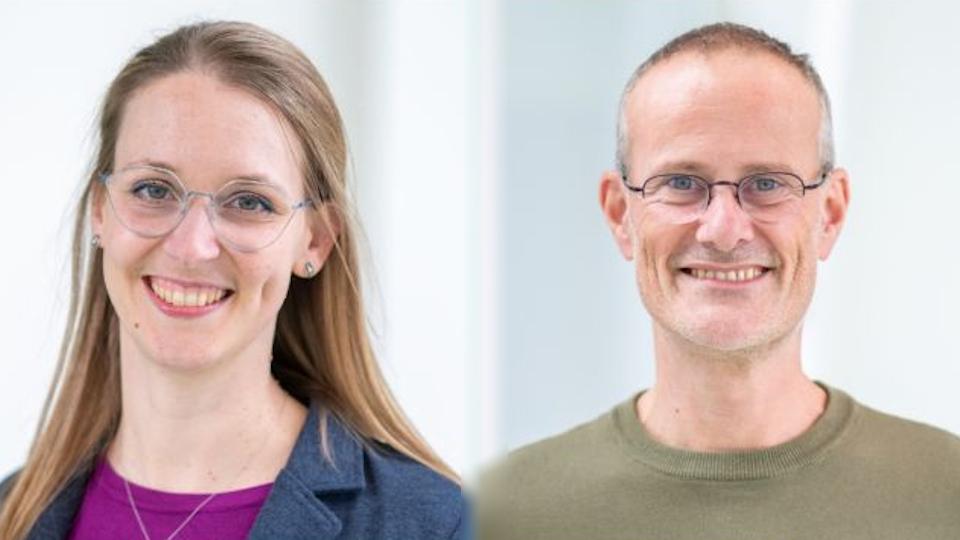 Dr Natalie Kaempf and Prof Patrik Verstreken