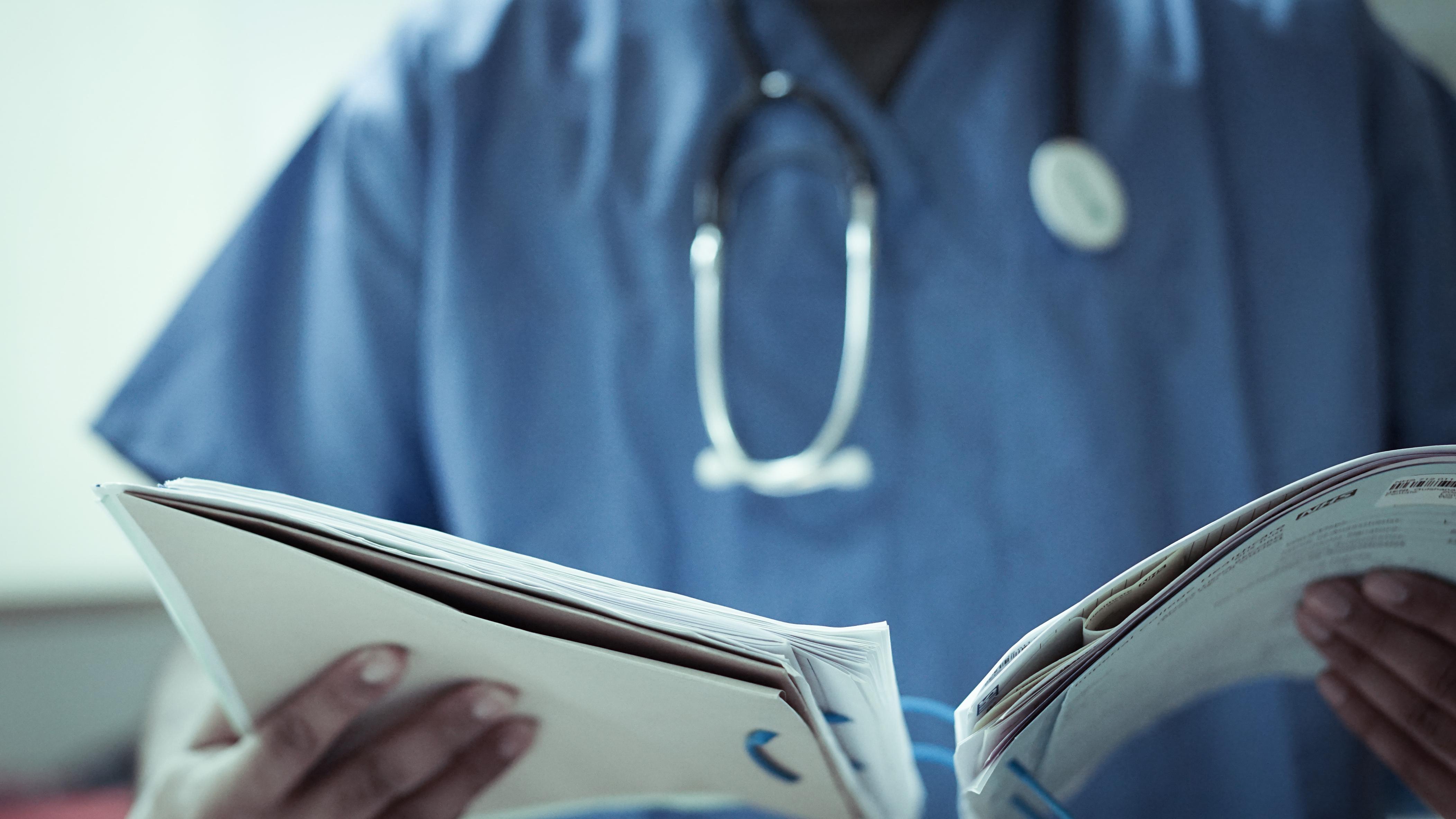 HCP dealing with paperwork burden