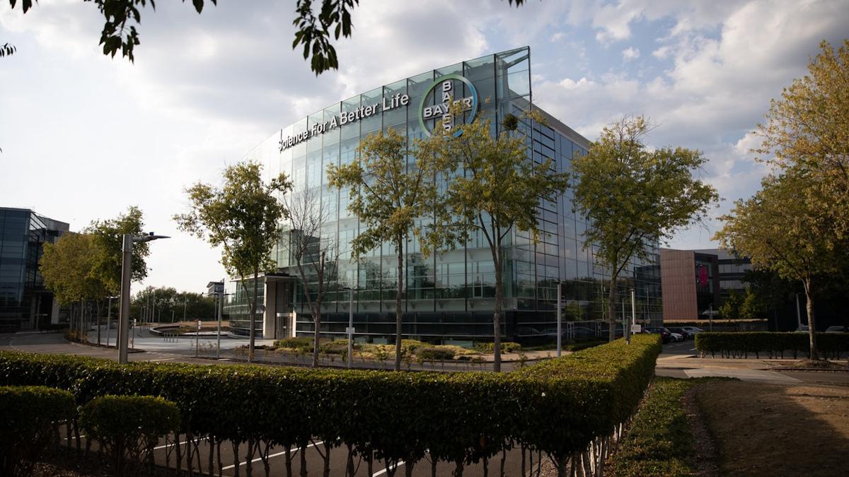 Bayer building in Reading