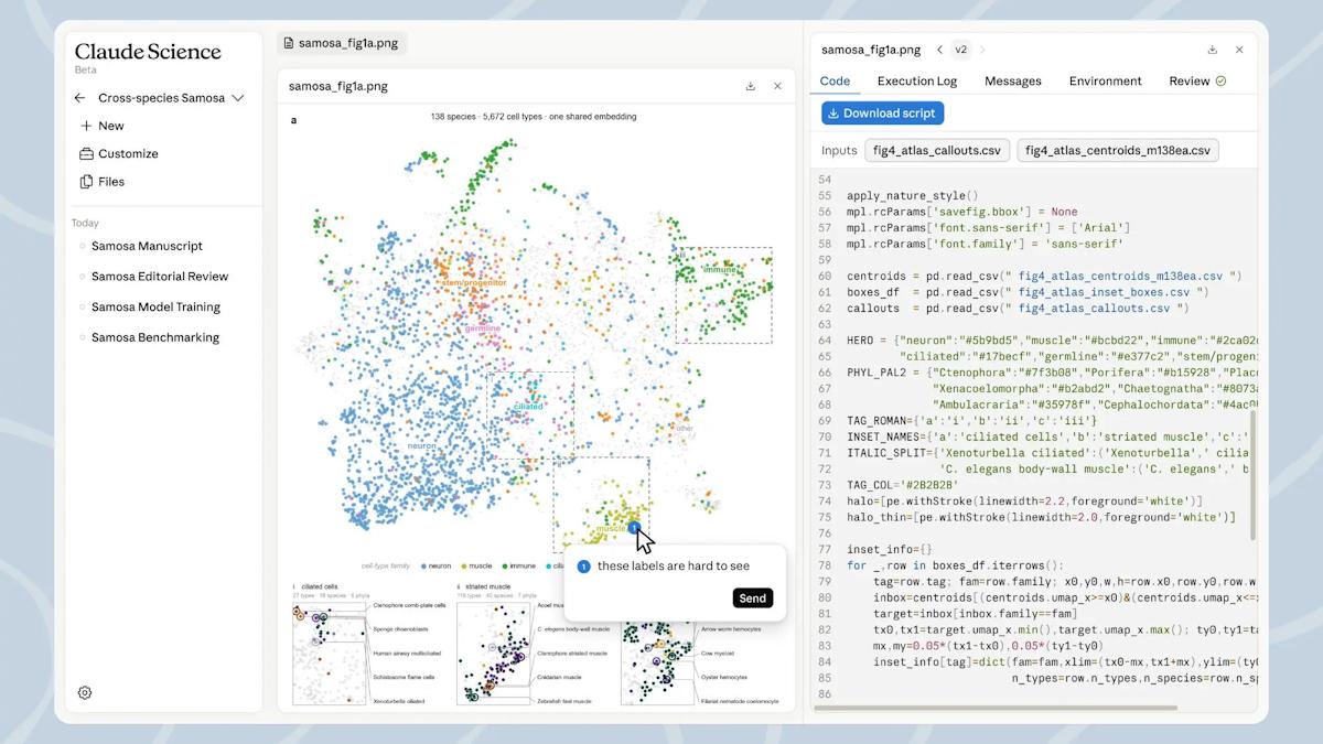 Anthropic launches Claude Science for pharma researchers