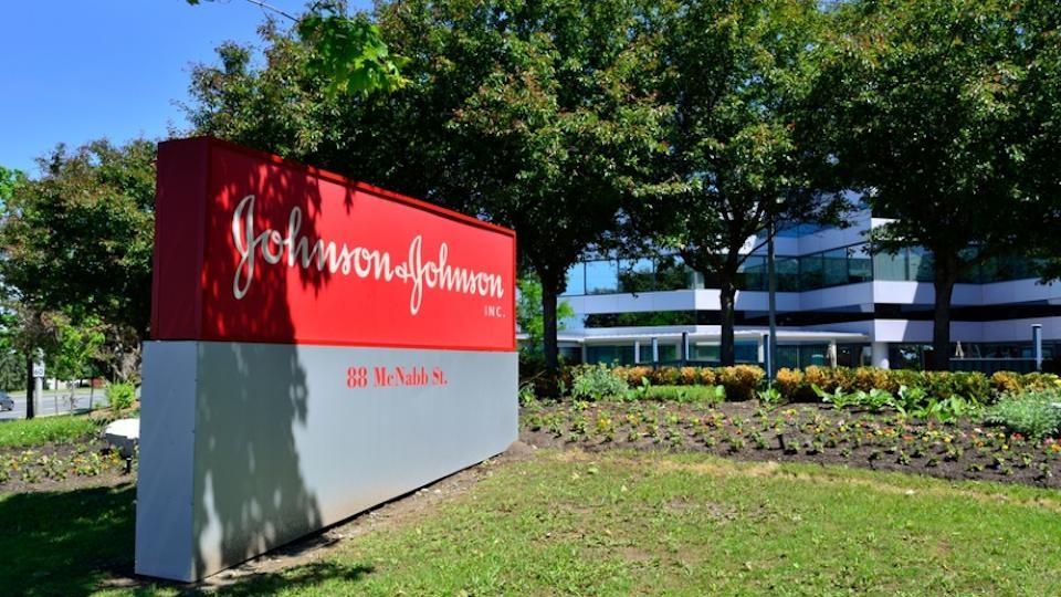 Johnson & Johnson signage
