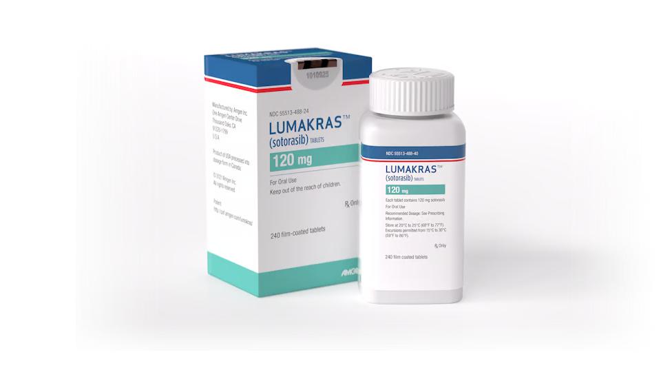Lumakras packaging