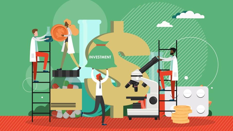 Life sciences investment graphic