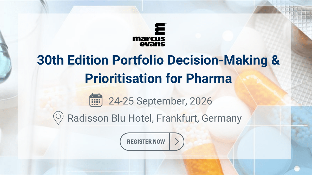 30th Portfolio Decision-Making & Prioritisation for Pharma 