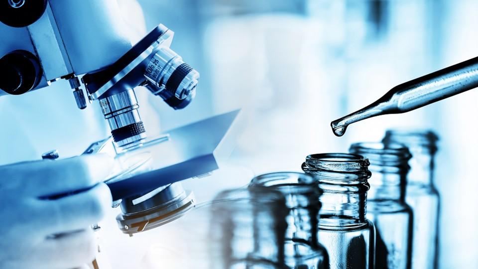 Microscope used in clinical trial
