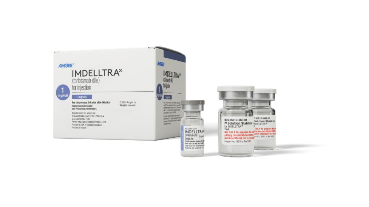 Amgen's Imdelltra scores again in small cell lung cancer