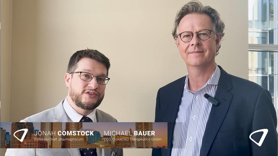 Dr Michael Bauer and Jonah Comstock