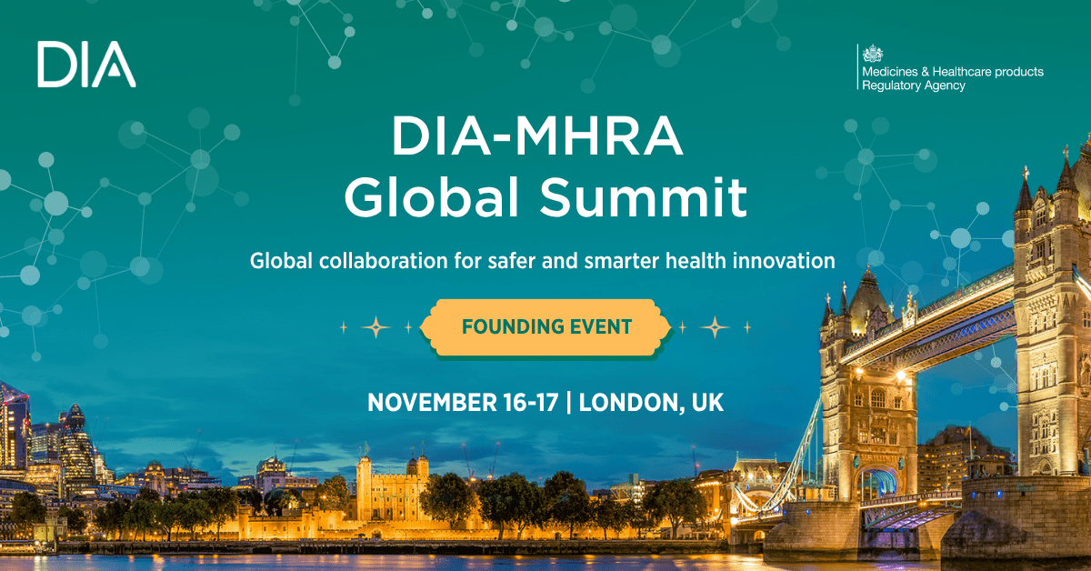 Who's Speaking at the DIA-MHRA Global Summit 2026?
