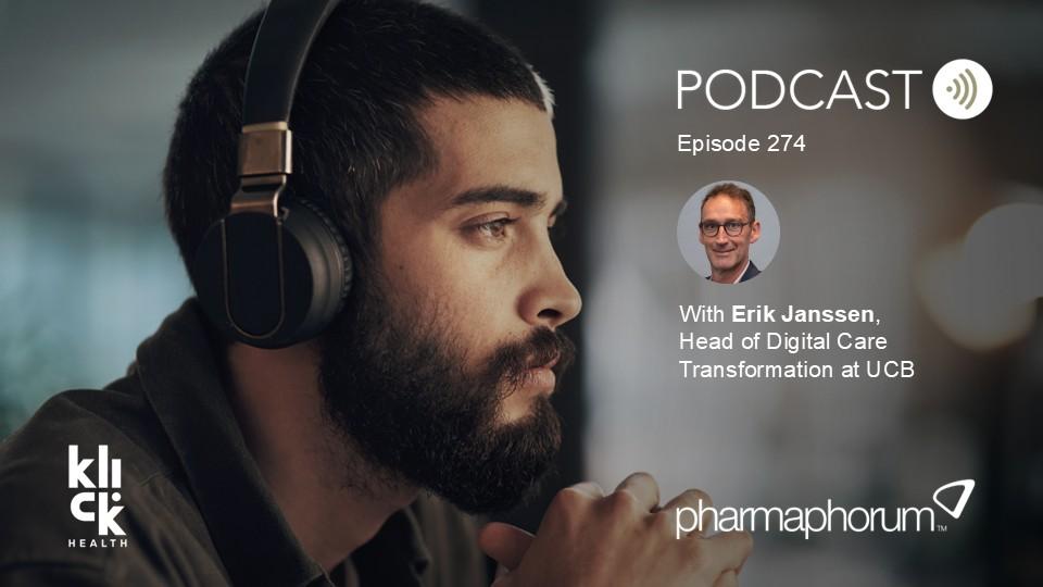 pharmaphorum podcast Episode 274, Erik Janssen, UCB
