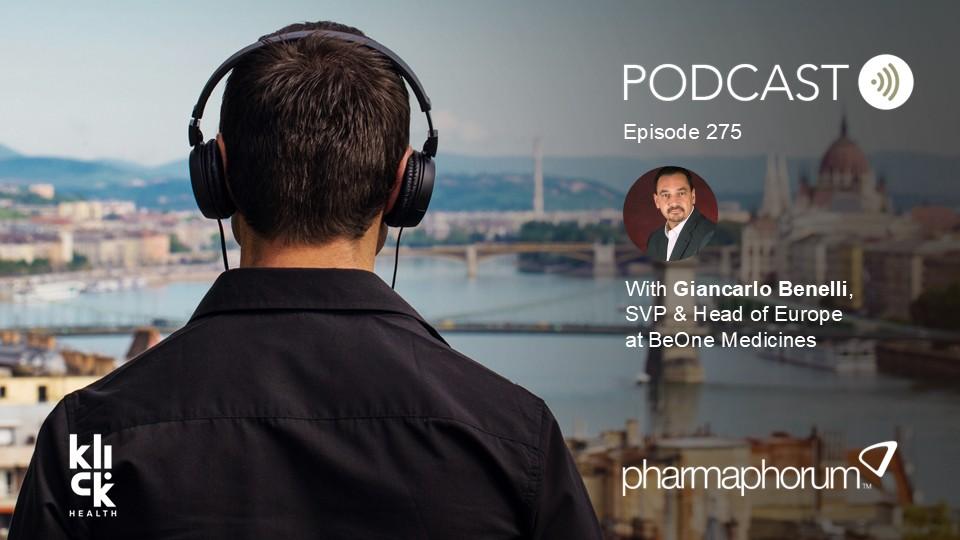 pharmaphorum podcast Episode 275, Giancarlo Benelli, BeOne Medicines