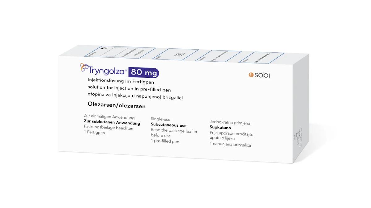 NICE backs Sobi's Tryngolza for rare disease FCS