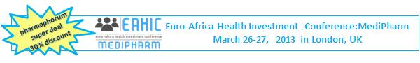 Euro-Africa health Investment - March 26-27 2013