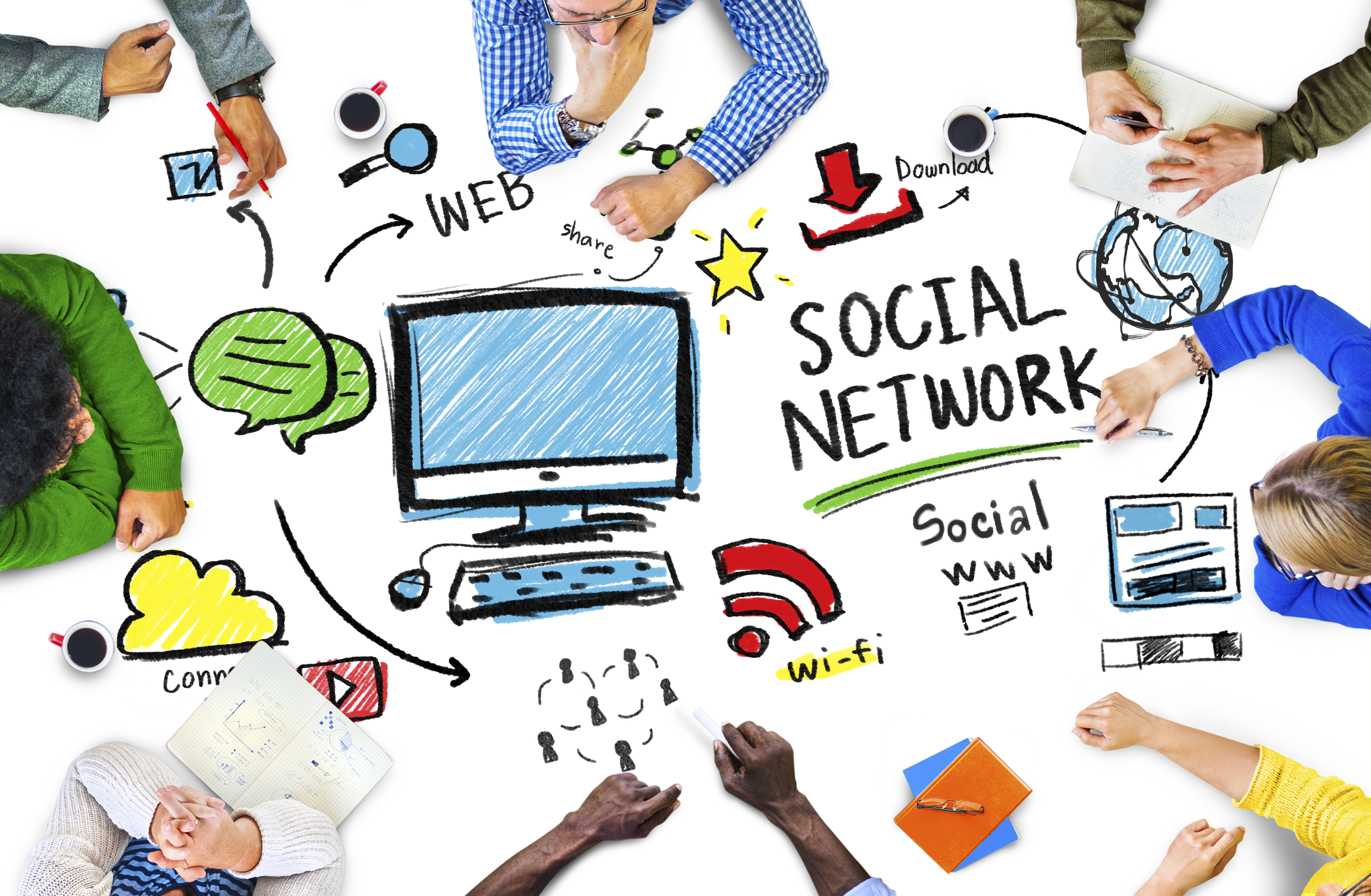 clipart social networking - photo #50