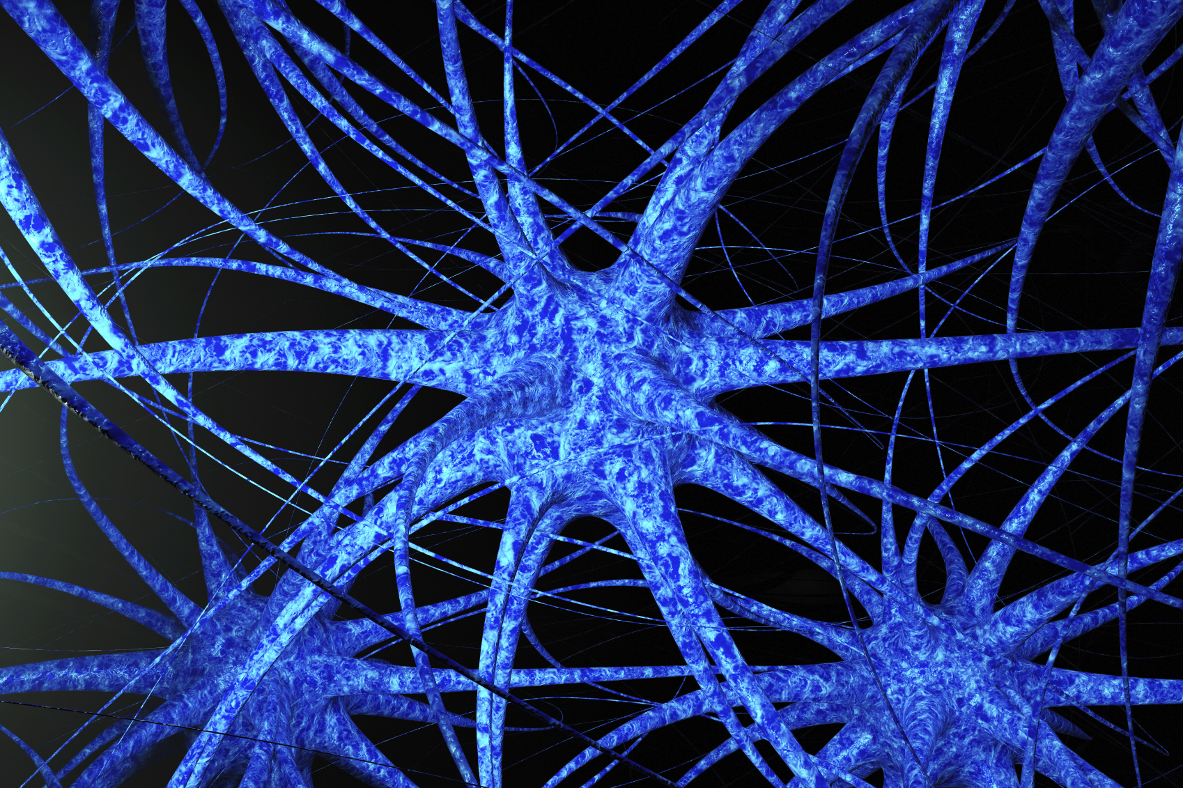 Neurons - 3d rendered illustration