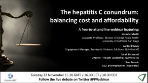 Hepatitis C webinar