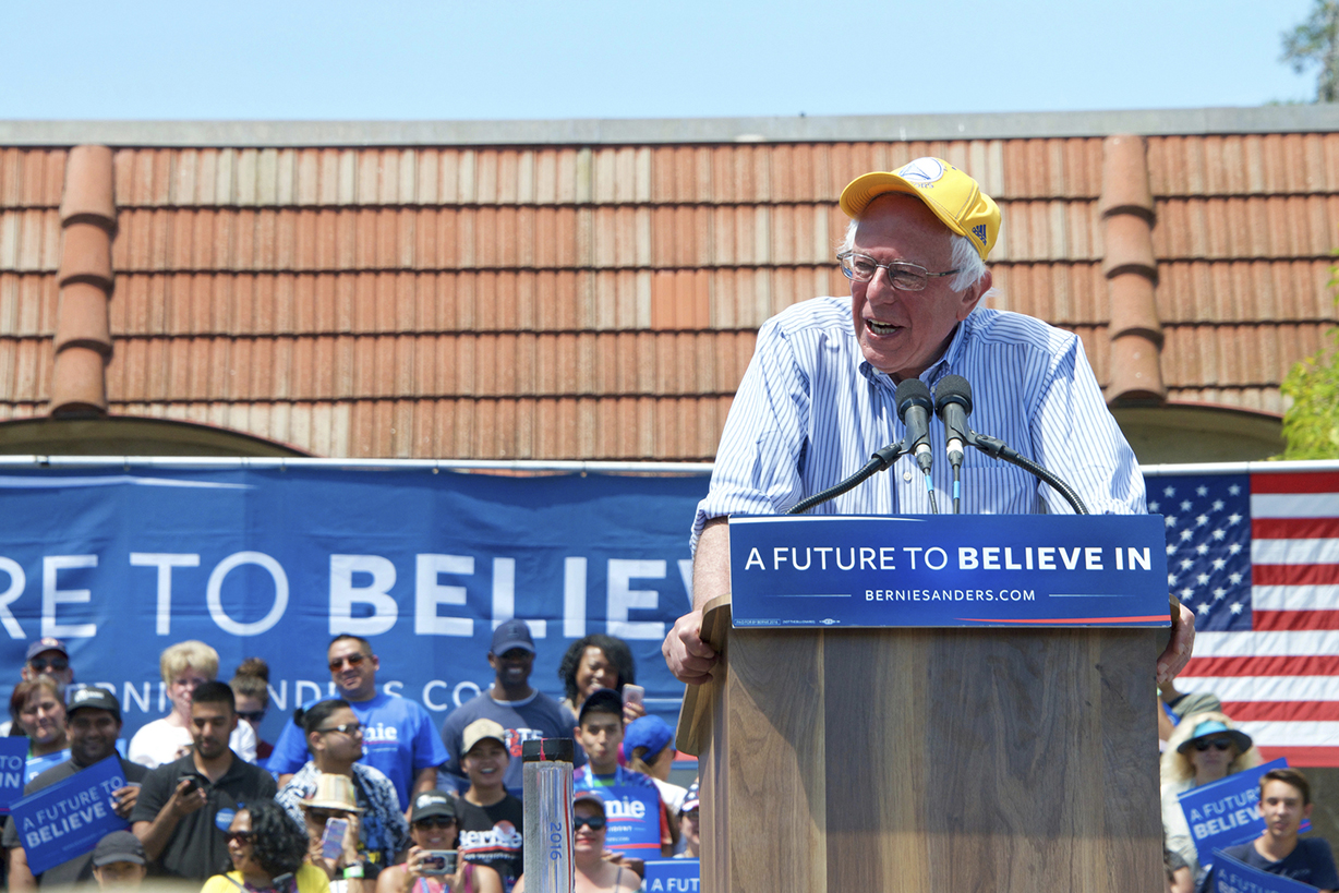 Bernie Sanders has helped create momentum behind the 'Yes On 61' campaign