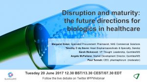 Disruption and maturity: the future directions for biologics