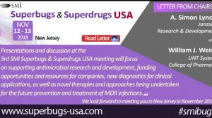 W. J. Wiess and A.S. Lynch invitation to SMi’s Superbugs & Superdrugs USA Conference