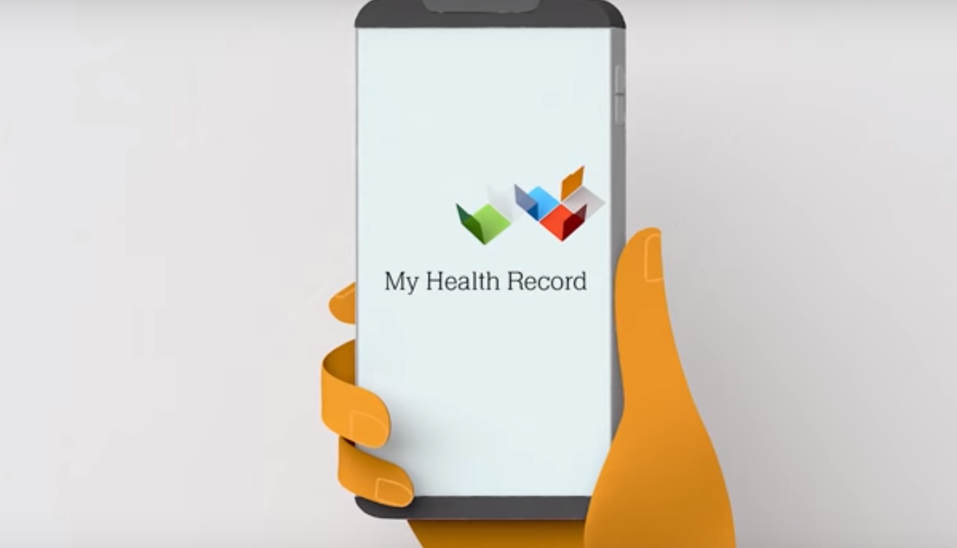 my health record log in