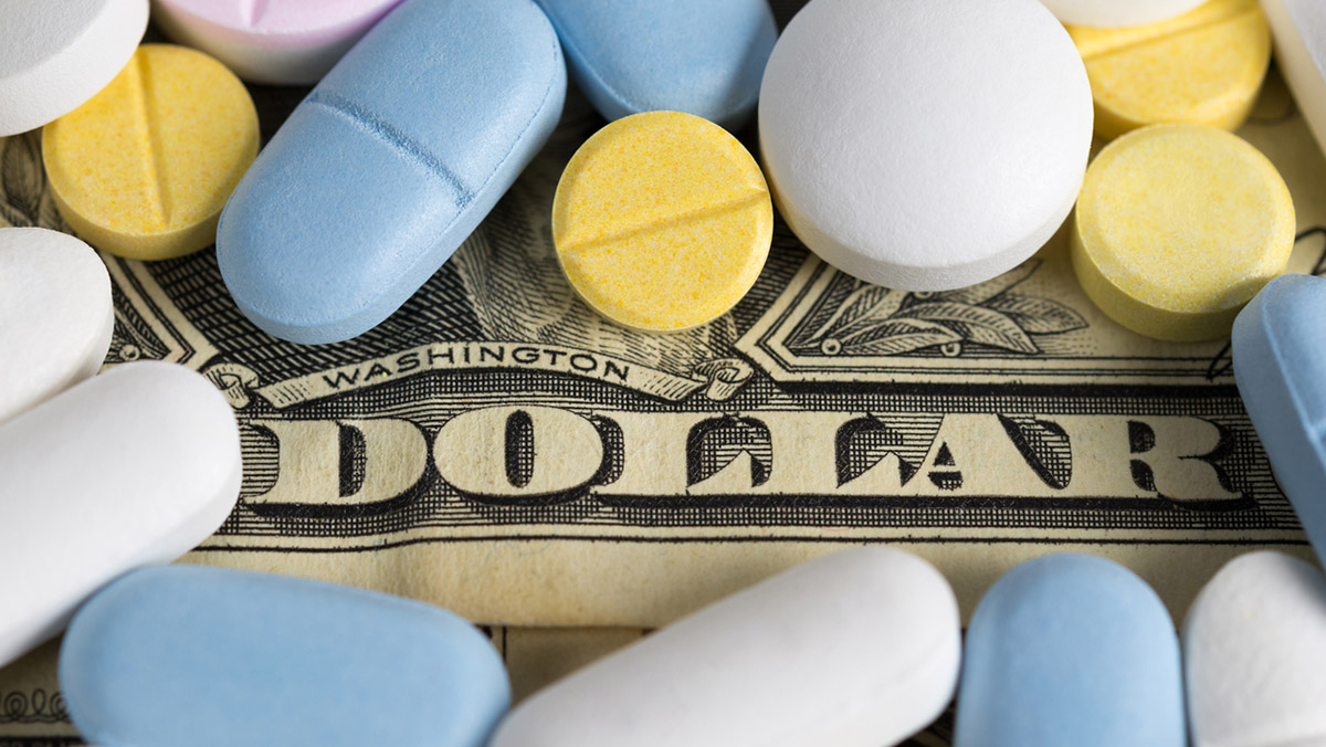 Medicines costs dollars