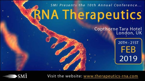 Official Invitation from Chair of RNA Therapeutics 2019 Conference in London