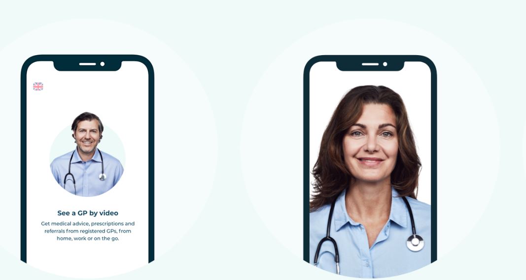 How does a doctor and patient video consultation app work?