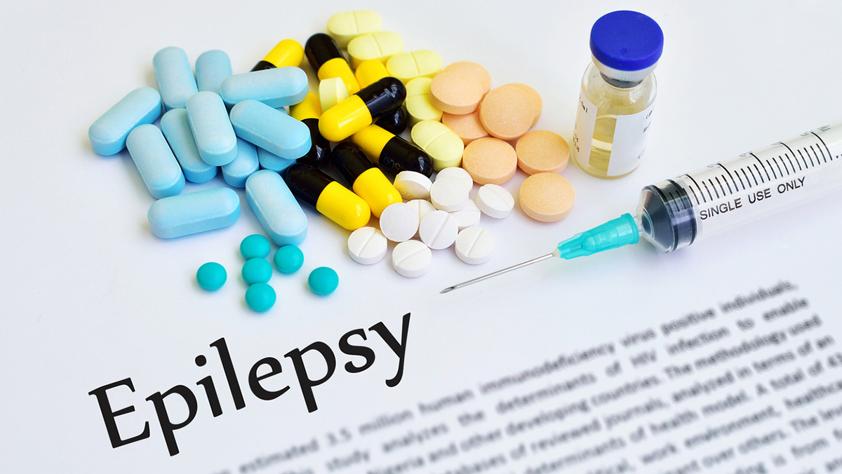 Syringe with drugs for epilepsy treatment