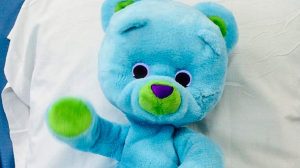 Study explores using Huggable robotic bear with hospitalised kids