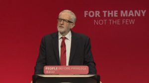 Corbyn at Labour conference