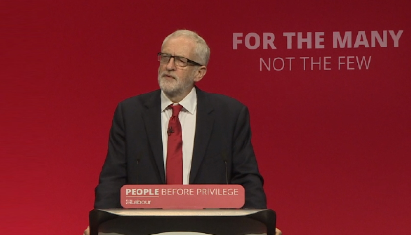 Corbyn at Labour conference