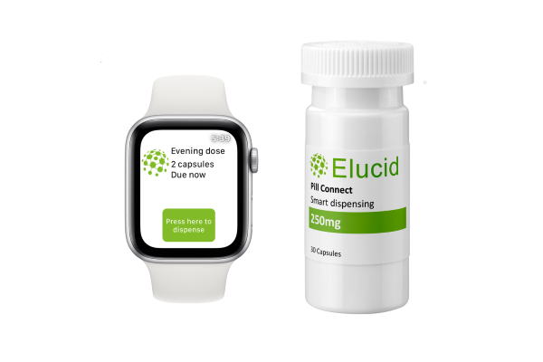 Pill Connect and smart watch - eLucid