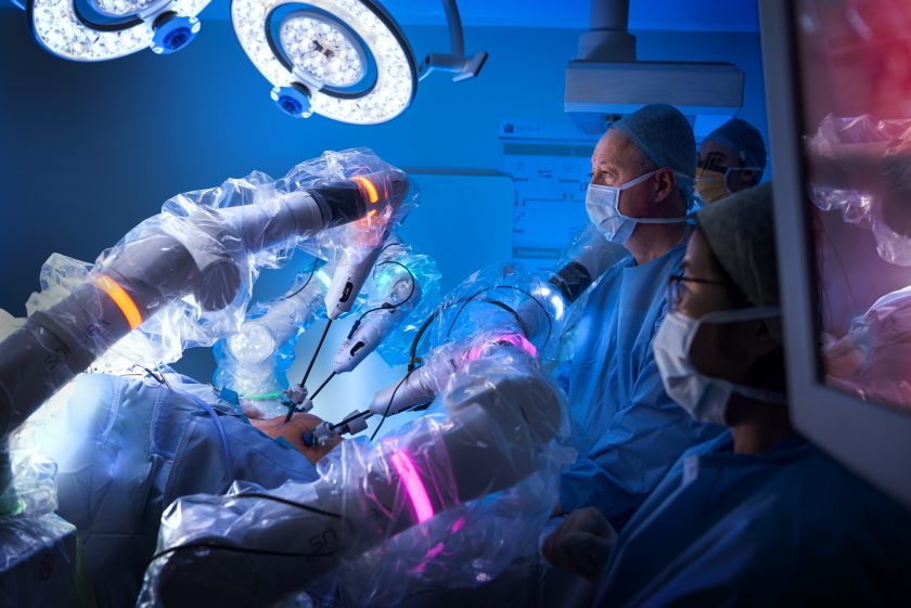 robotic keyhole surgery