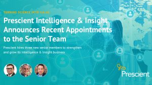 Prescient Intelligence & Insight Announces Recent Appointments to the Senior Team