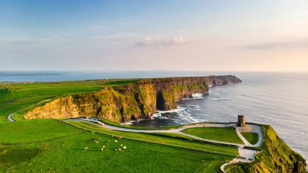 World famous Cliffs of Moher Ireland