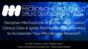 6th Microbiome Movement – Drug Development Summit Europe