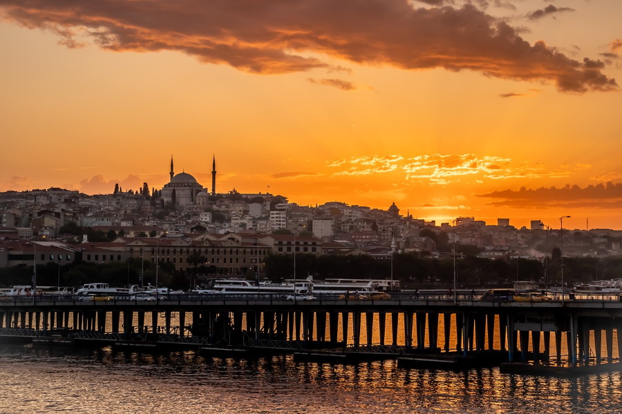 Istanbul_Turkey_sunset