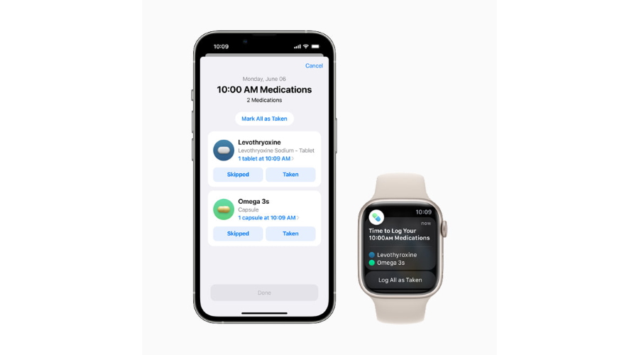 Apple adds medication tracking to iPhone and Apple Watch –