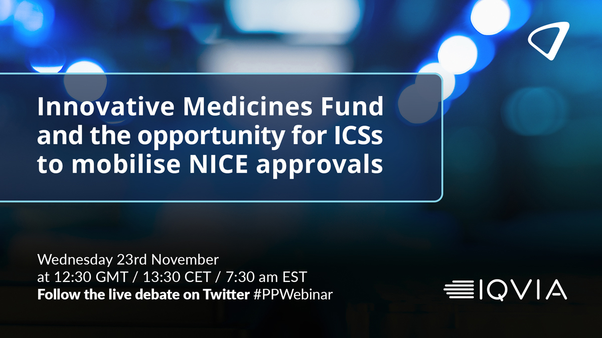 IQVIA Webinar on Innovative Medicines Fund