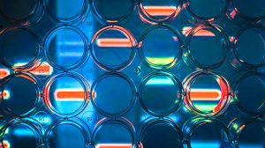 Abstract background - genome research.